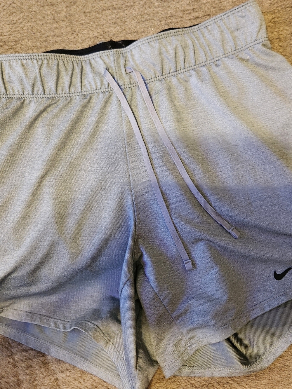 Nike Light Gray Dri-fit Athletic Shorts XS